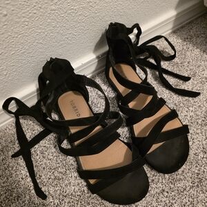 Torrid Black Strappy Women's Sandals